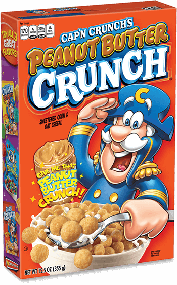Bag of Cap’n Crunch’s Peanut Butter Crunch®