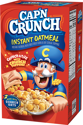 Bag of Cap'n Crunch® Instant Oatmeal - Original