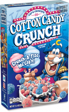 Cap’n Crunch’s Cotton Candy Crunch