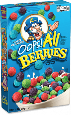 Cap’n Crunch’s OOPS! All Berries®